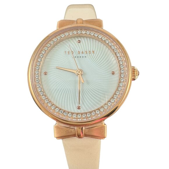 Ted Baker London Watch Rose Goldtone Ladies Model TE50861008 NIB Needs Battery - Picture 4 of 12